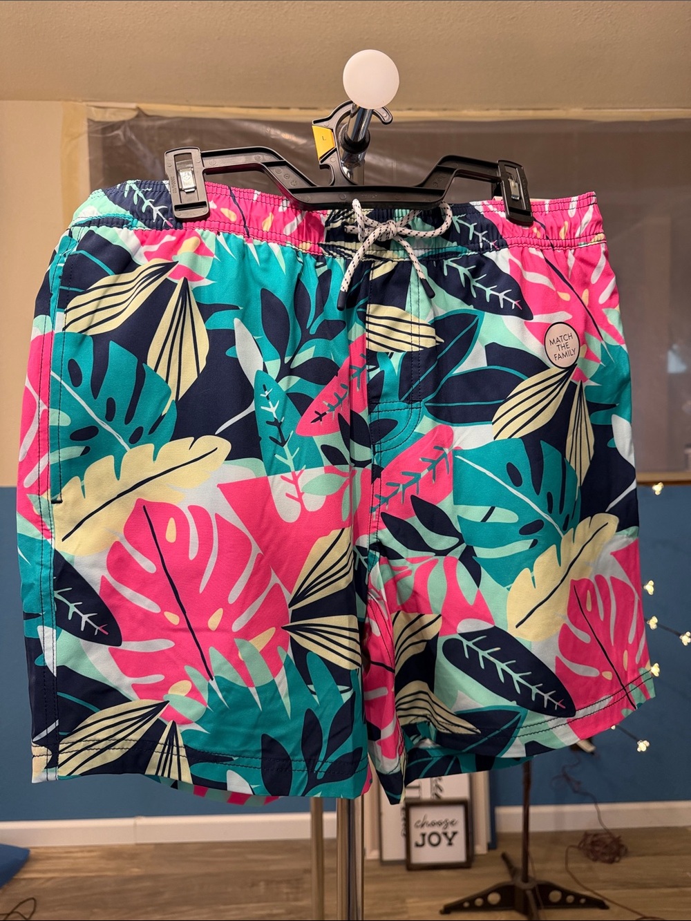 NWT Members Mark Men’s Swim trunks Sz Large